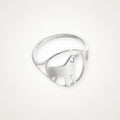 Anillo Perrito plateado