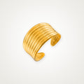 Anillo Rayas dorado