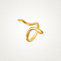 Anillo Serpiente dorado