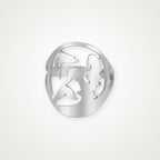 Anillo Sirena plateado