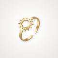 Anillo Sol dorado