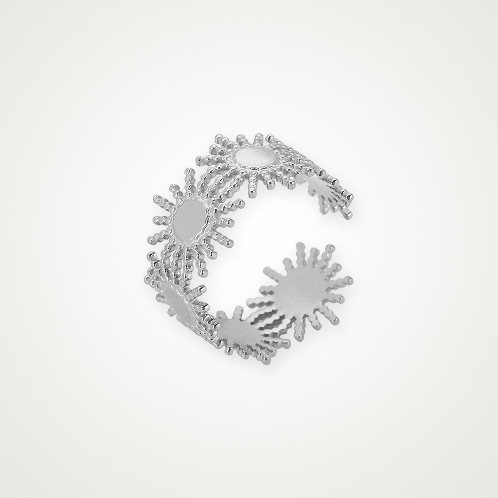 Anillo Soles plateado