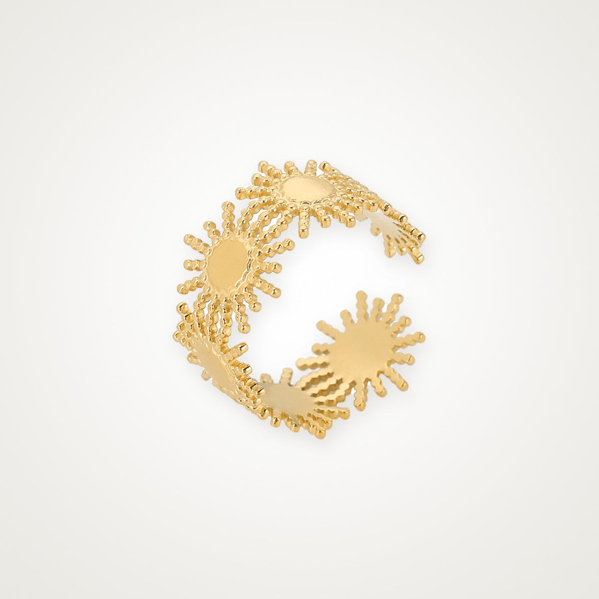 Anillo Soles dorado