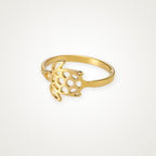 Anillo Tortuga dorado