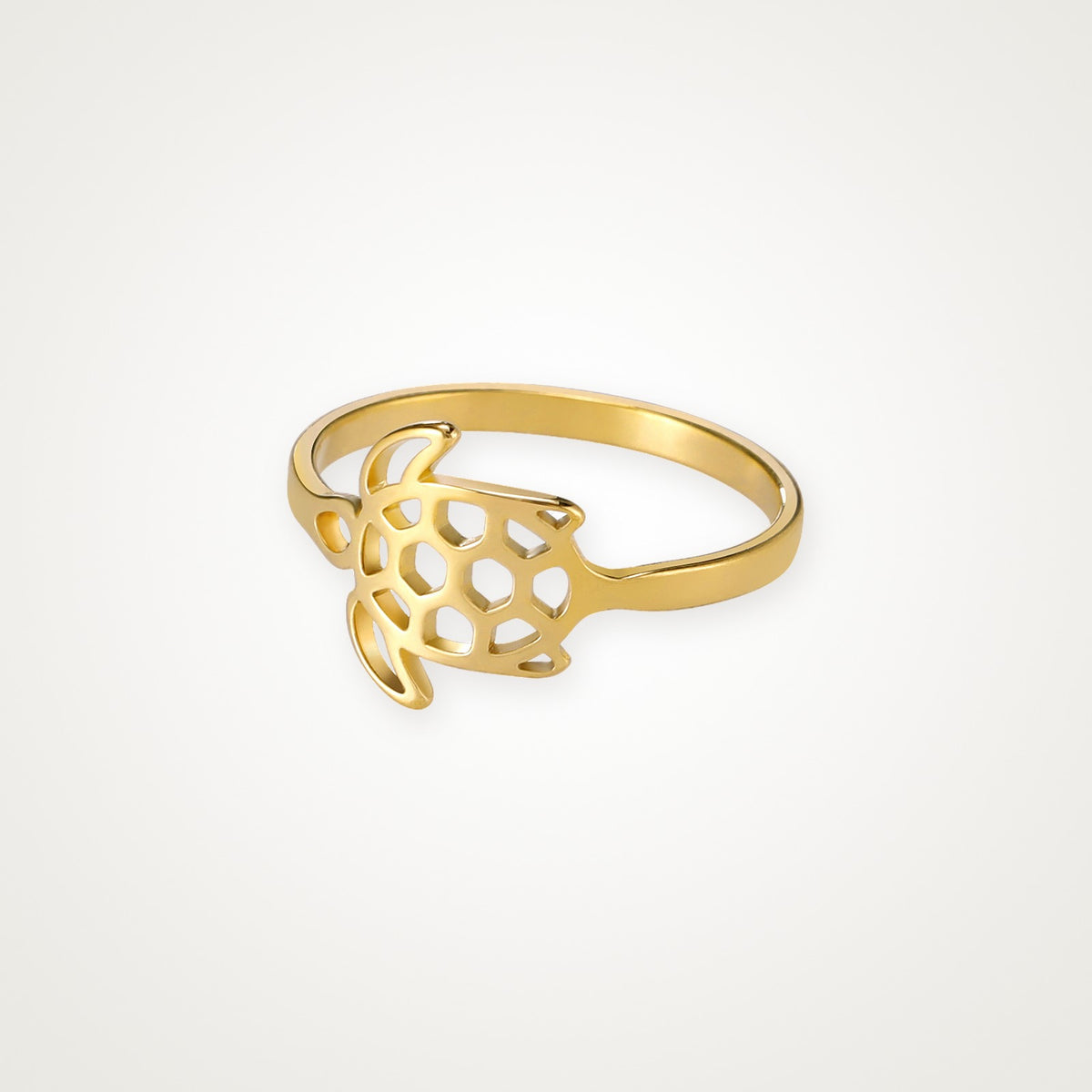 Anillo Tortuga dorado