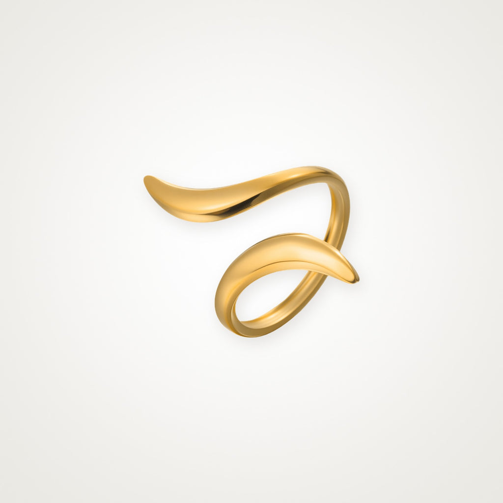 Anillo Trazo dorado