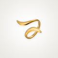 Anillo Trazo dorado