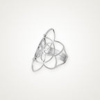 Anillo Triqueta plateado