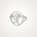 Anillo Tucán plateado