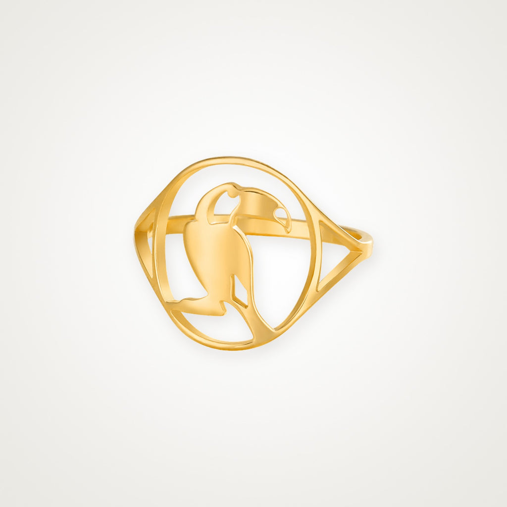 Anillo Tucán dorado