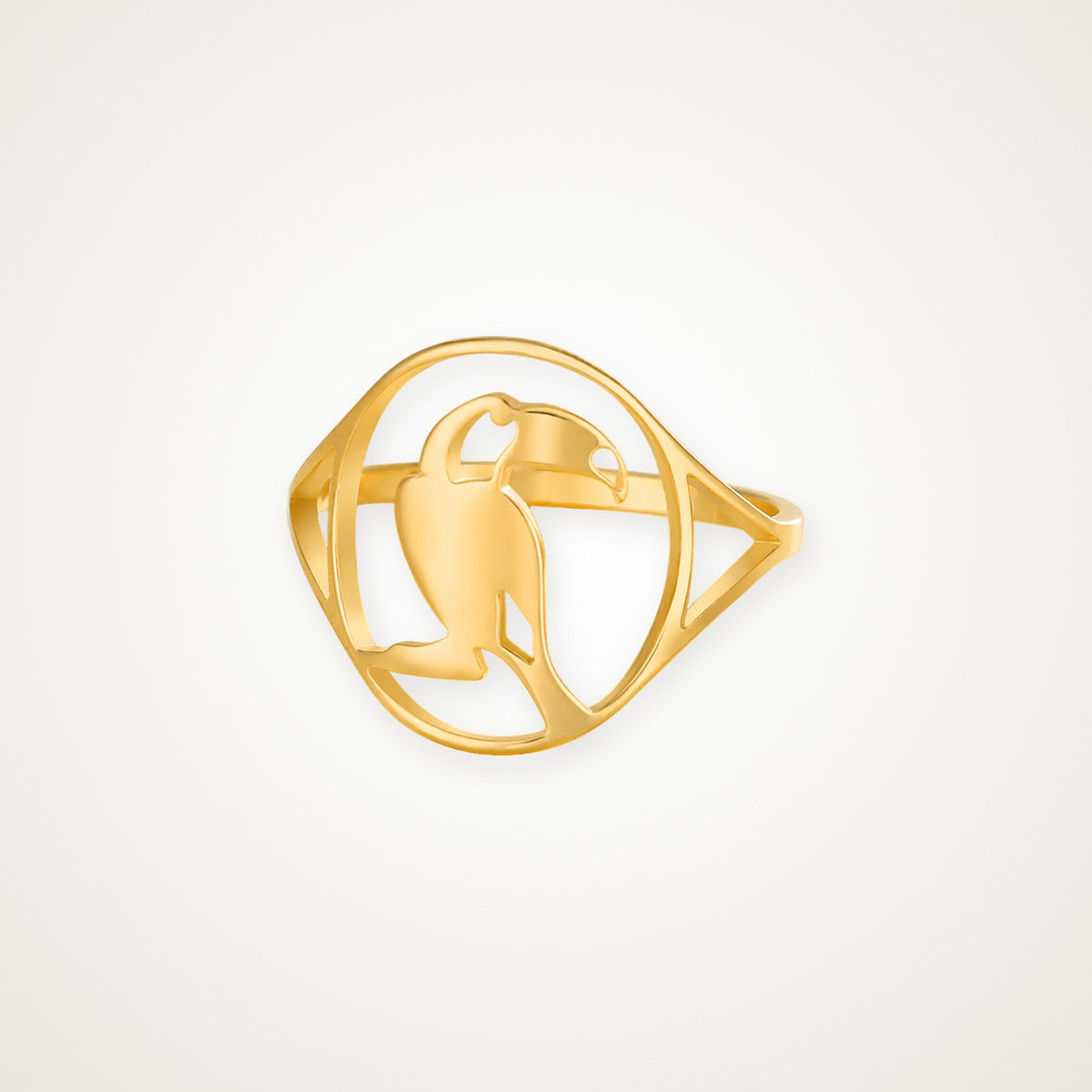 Anillo Tucán dorado