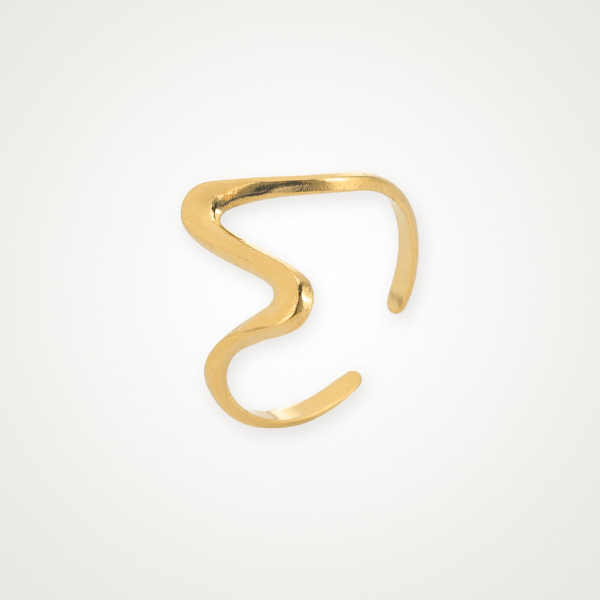 Anillo Zigzag dorado