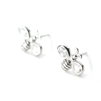 Aretes Abeja con Zirconias