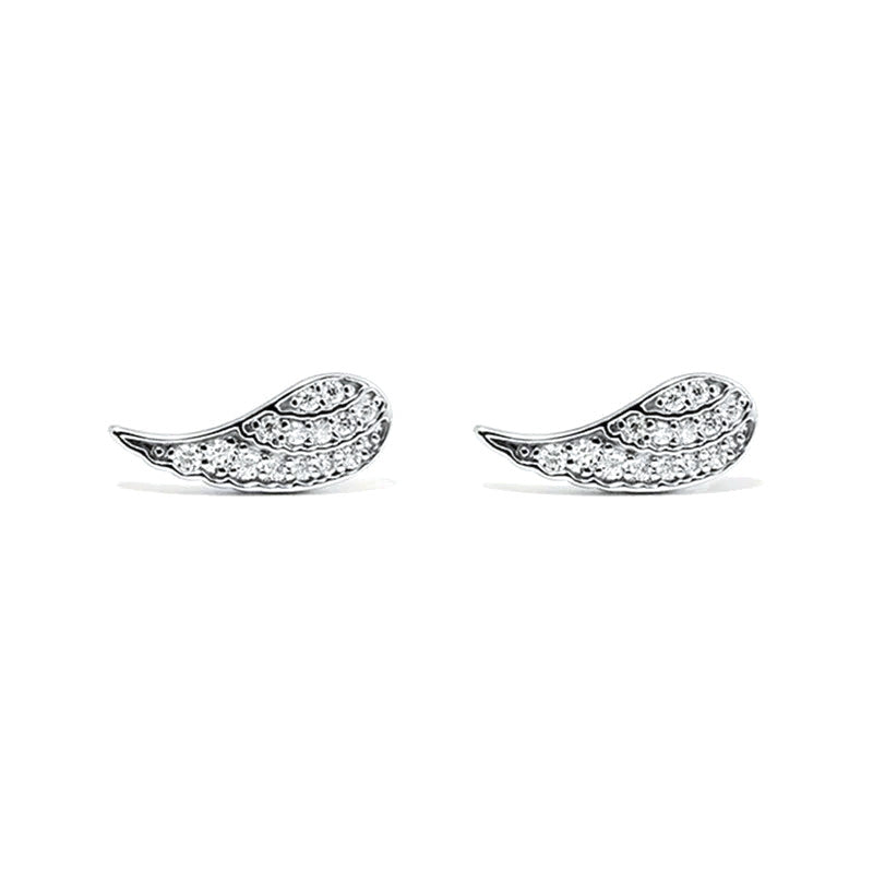 Aretes Ala con Zirconias