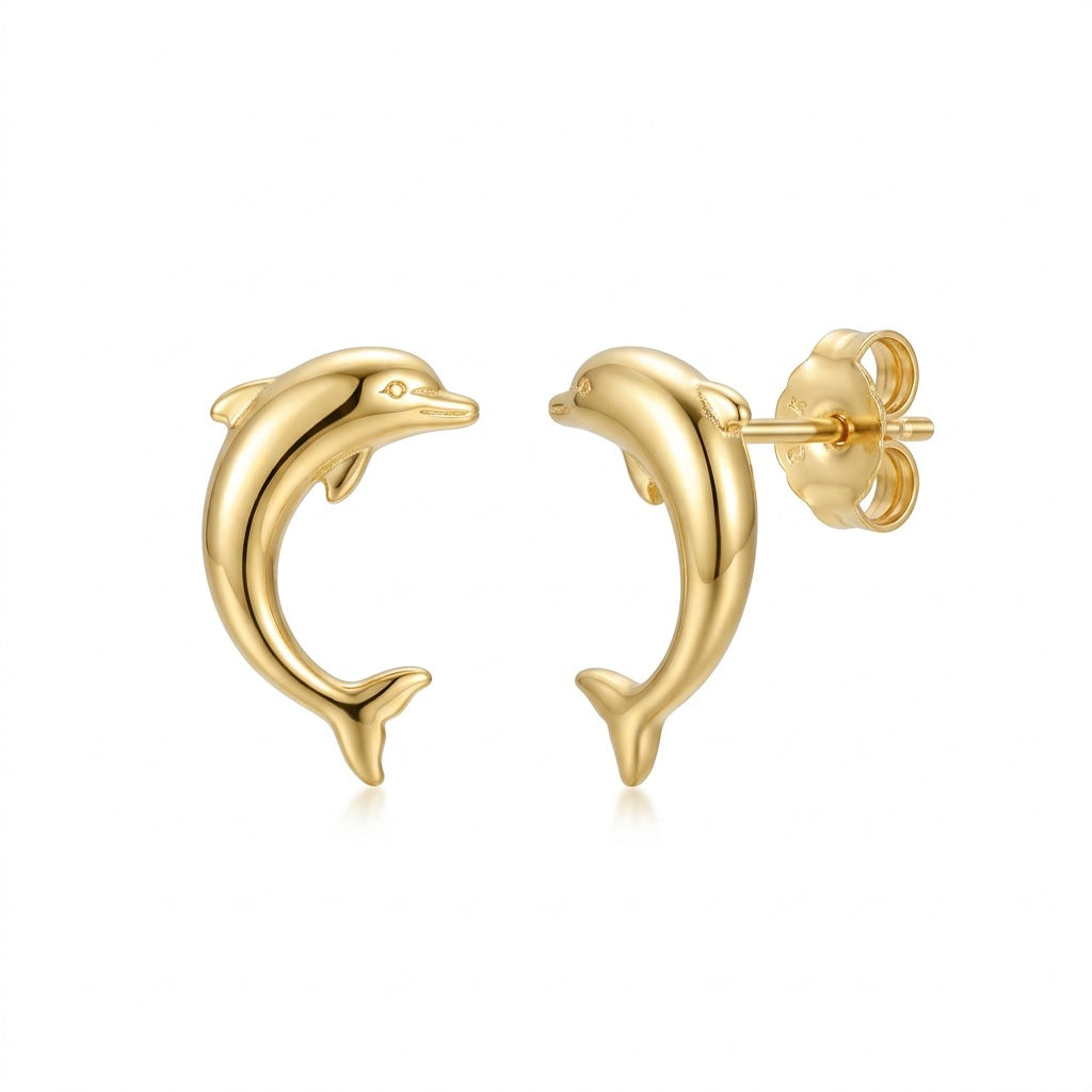 Aretes Ballena y Delfín