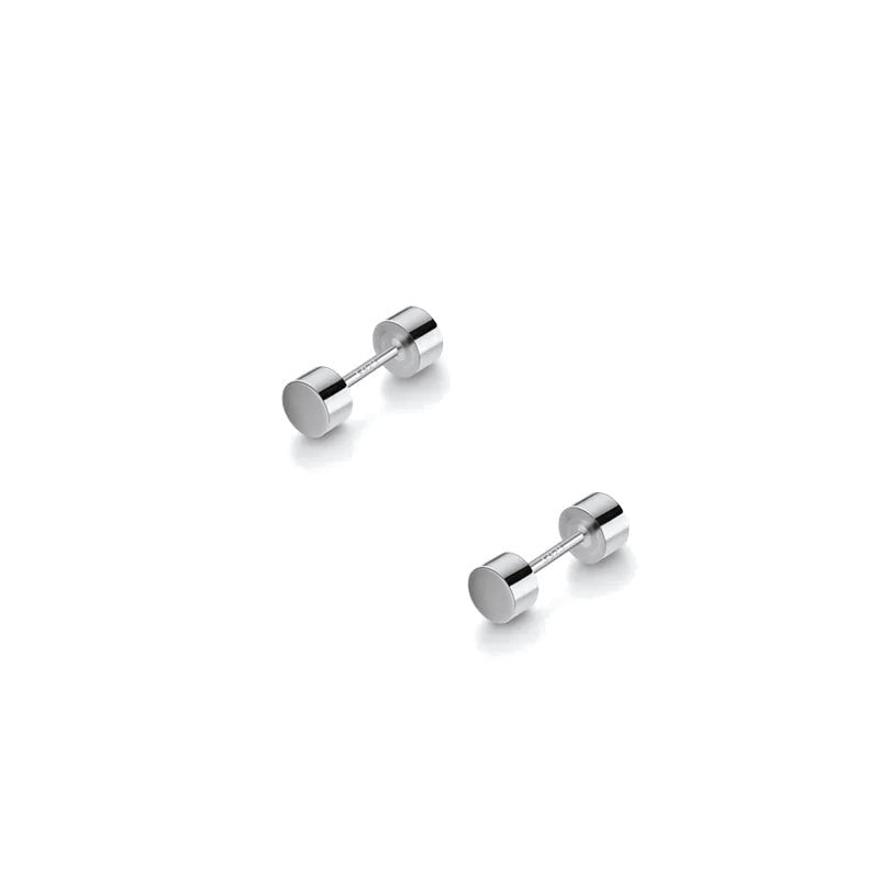 Aretes Barbell Geométricos