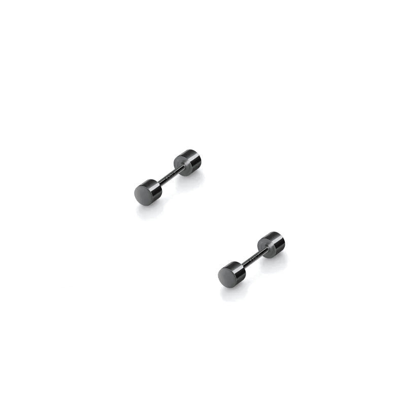 Aretes Barbell Geométricos