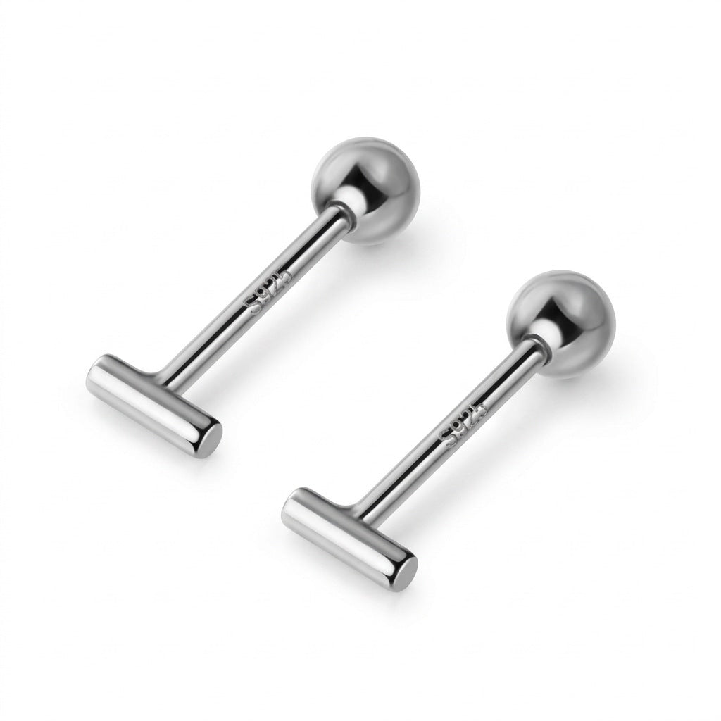 Aretes Barra Minimalista