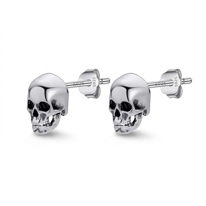 Aretes Calavera Gótica
