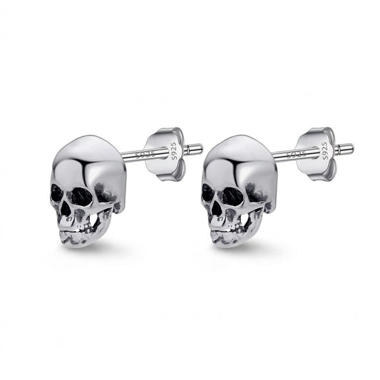Aretes Calavera Gótica