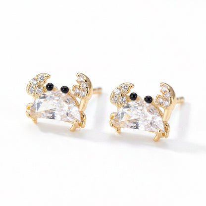 Aretes Cangrejo en Cuatro Estilos