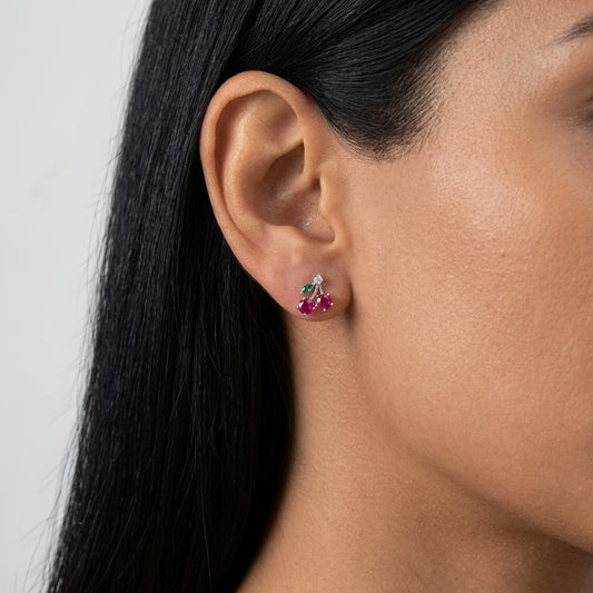 Aretes Cerezas Dulces