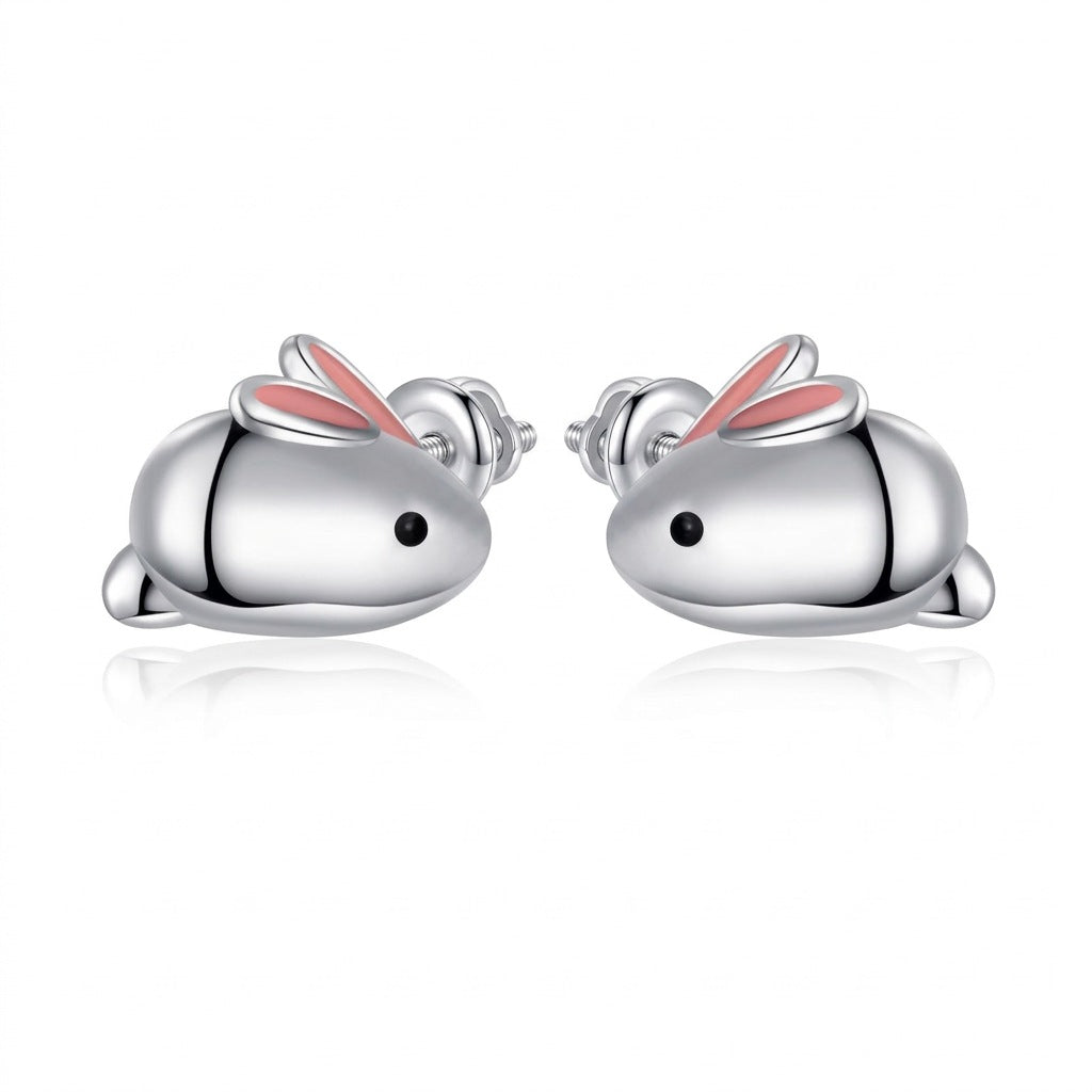 Aretes Conejito Romántico