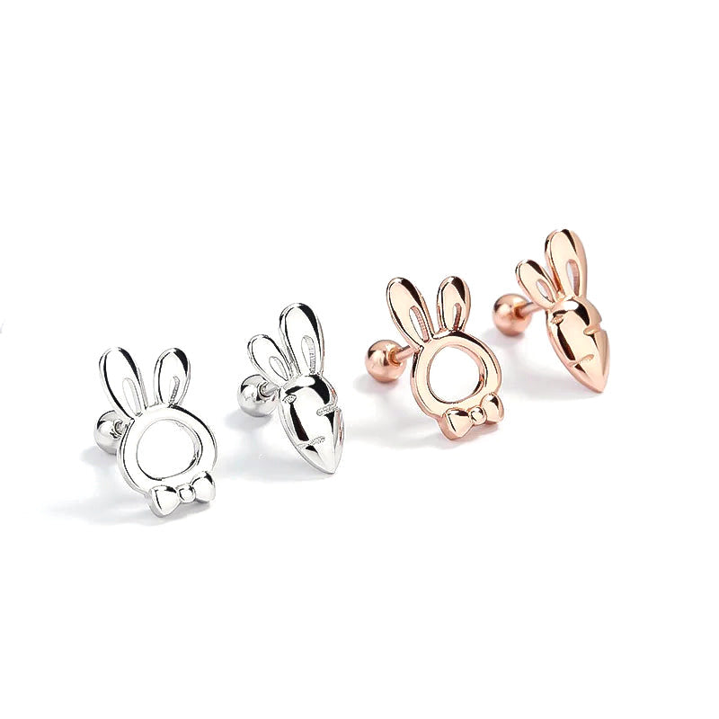 Aretes Conejito y Rabanito