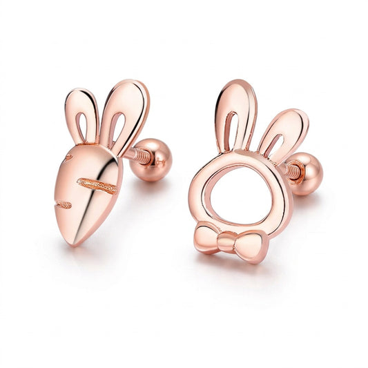 Aretes Conejito y Rabanito