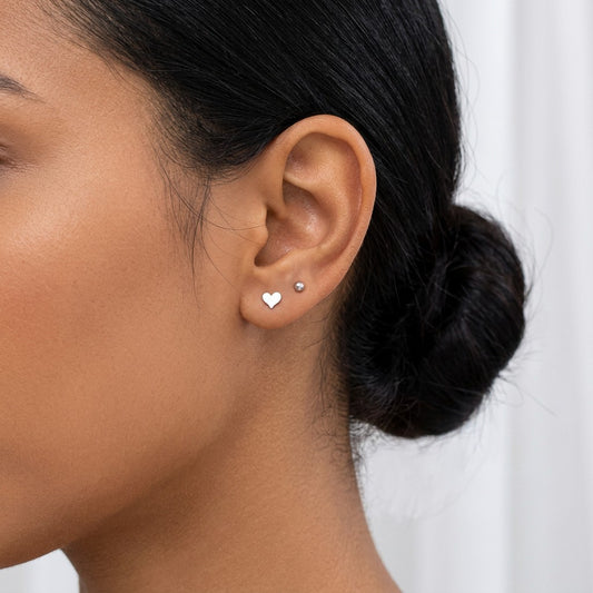 Aretes Corazón en Varios Modelos