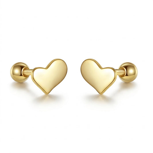 Aretes Corazón en Varios Modelos