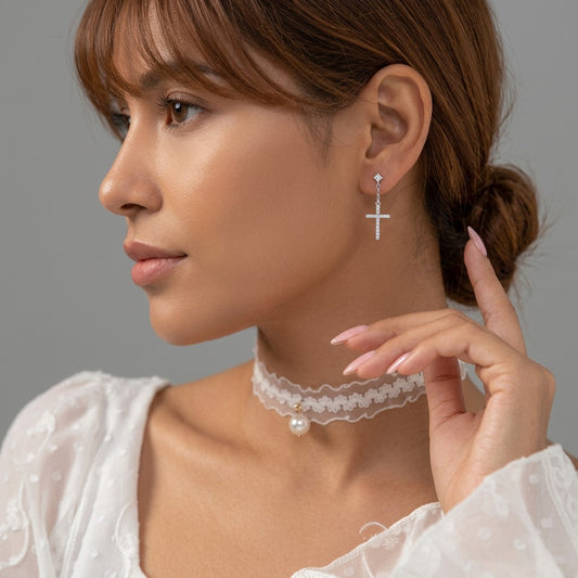 Aretes Cruz