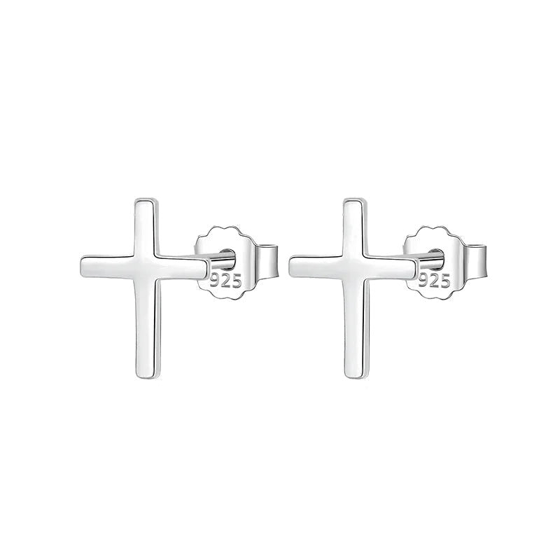 Aretes Cruz Clásica
