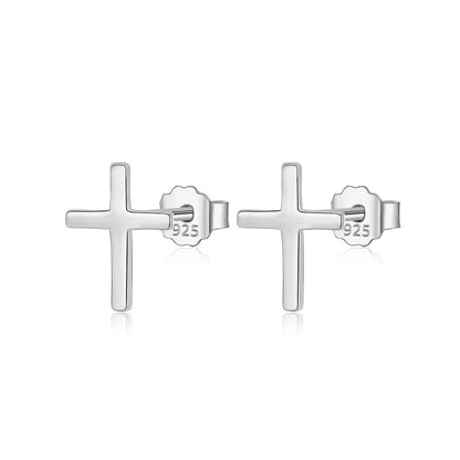 Aretes Cruz Clásica