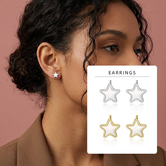 Aretes Estrella de Madreperla