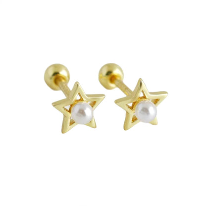 Aretes Estrella y Perla