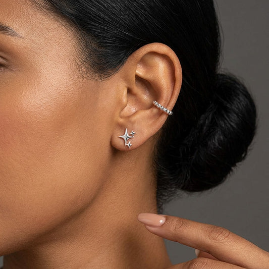 Aretes Estrellas Brillantes