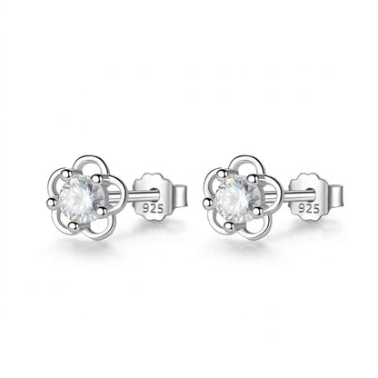 Aretes Flor Calada