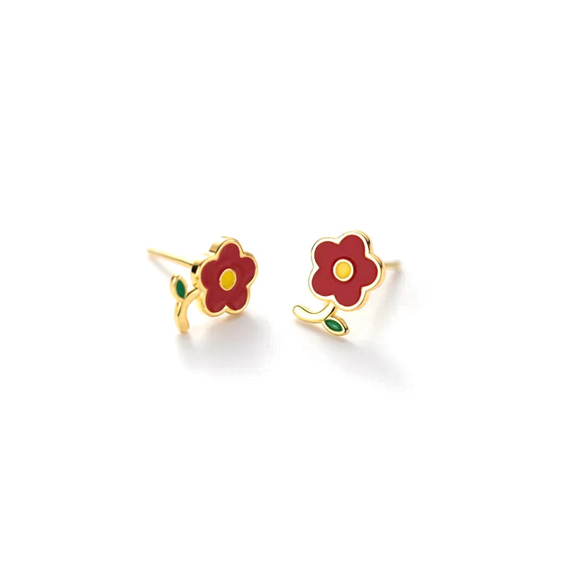 Aretes Flor Delicada