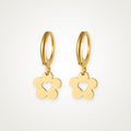 Aretes Florecita dorados
