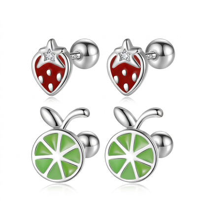 Aretes Fresa o Limón