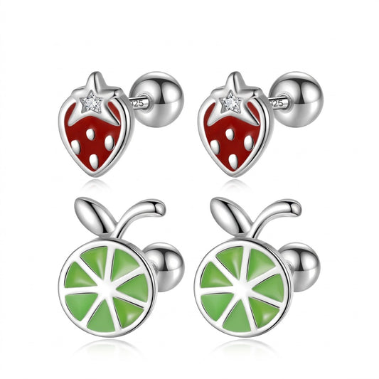 Aretes Fresa o Limón