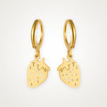 Aretes Fresita dorados