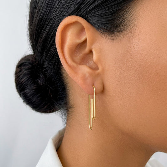 Aretes Gancho Estilo Clip