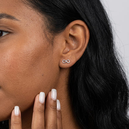 Aretes Infinito con Bolita