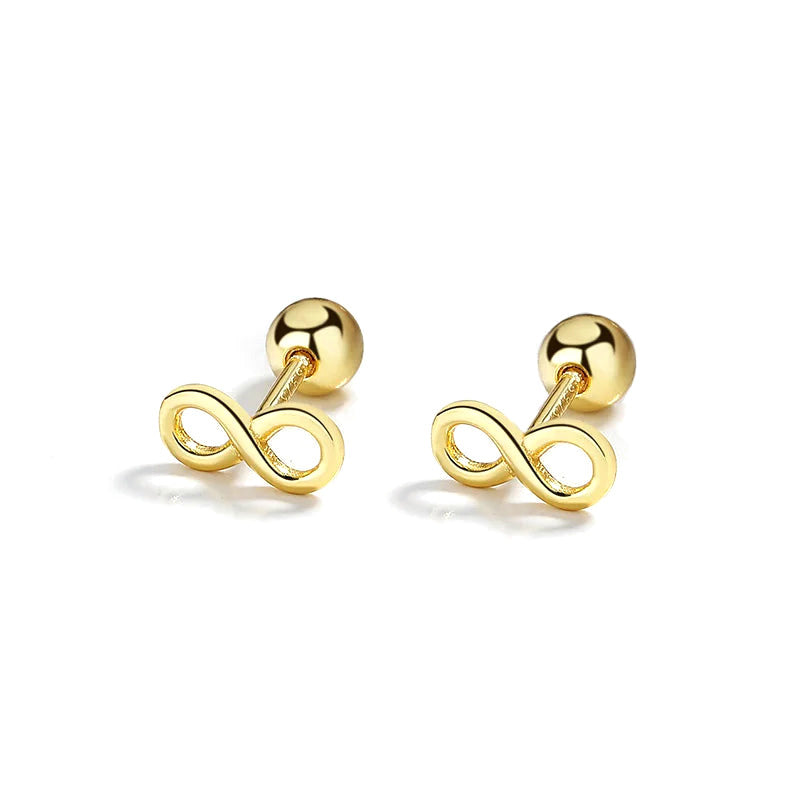 Aretes Infinito con Bolita
