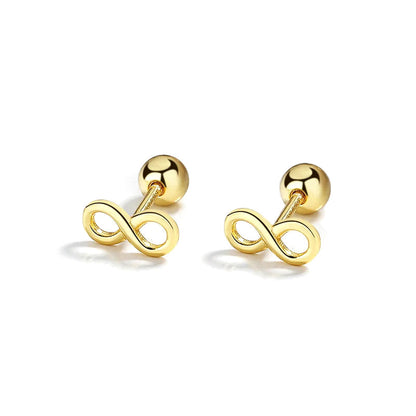 Aretes Infinito con Bolita