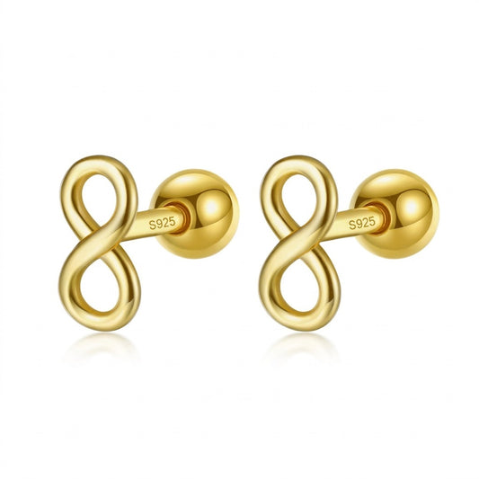 Aretes Infinito con Bolita