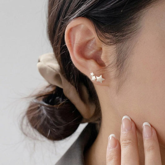 Aretes Luna y Estrella