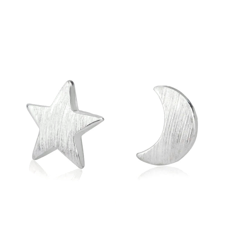 Aretes Luna y Estrella